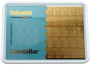 Valcambi Gold CombiBar